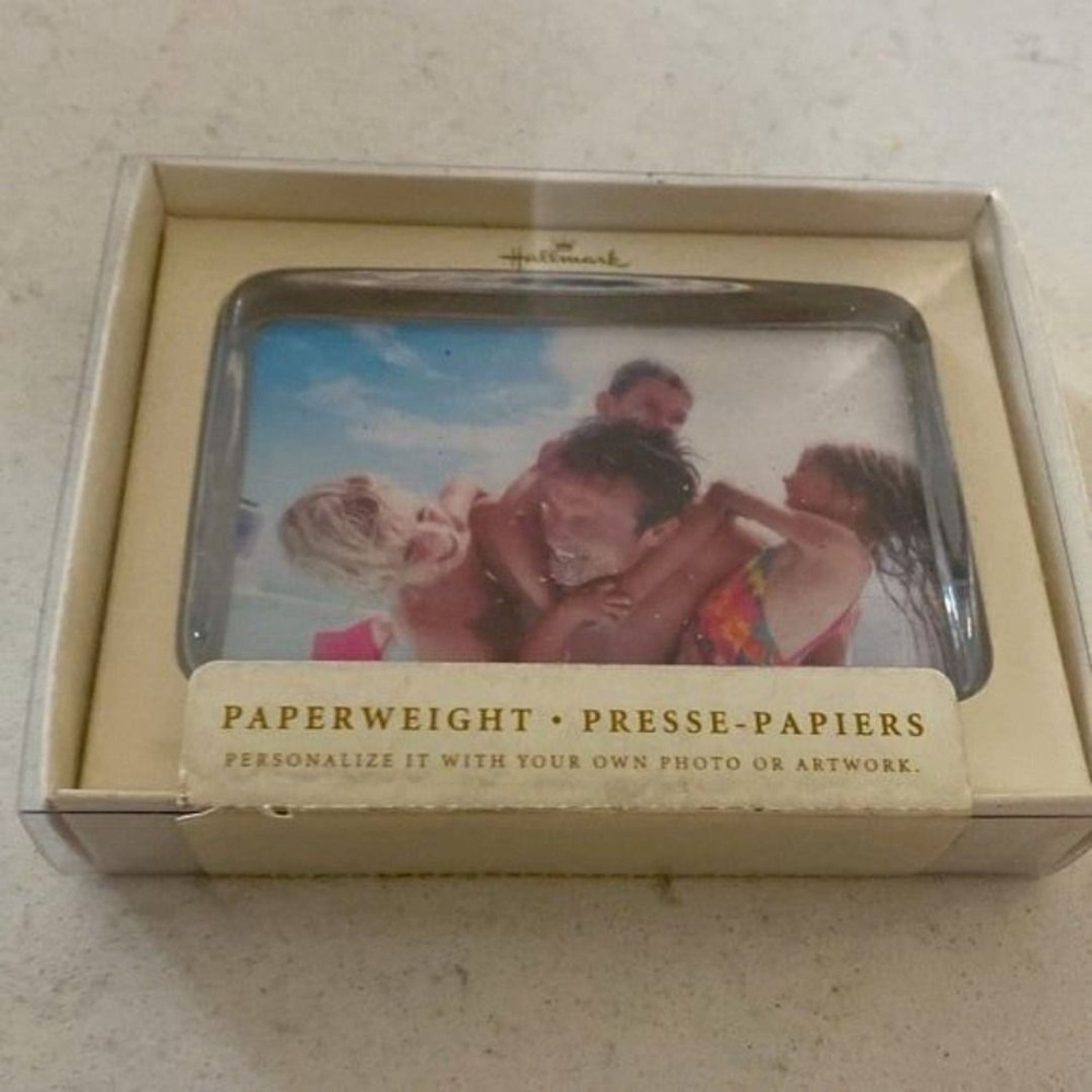 Hallmark Paperweight with Customizable Photo